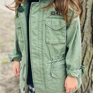 Polo by Ralph Lauren Kids Olive Green Utility Jacket
